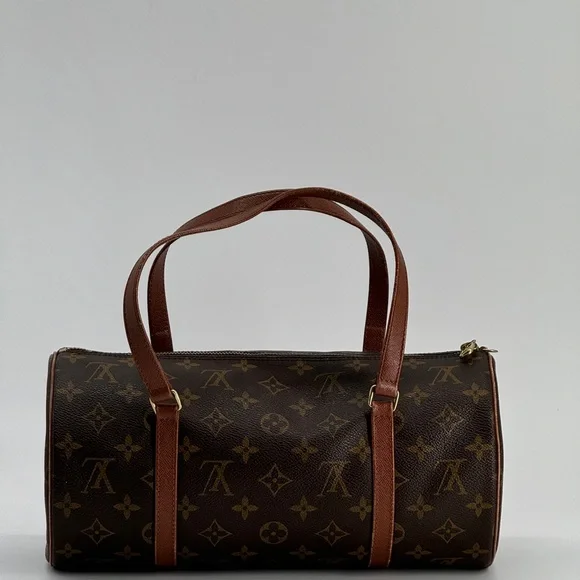 Louis Vuitton Papillon 30 Handbag in Brown Monogram Coated Canvas - Picture 3 of 11